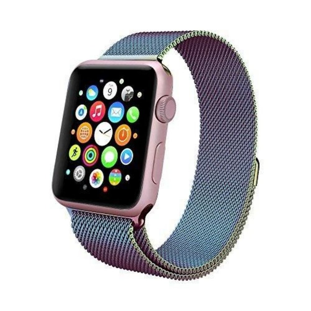 *NEW Milanese Stainless Steel Band For Apple Watch - Picture 3 of 5